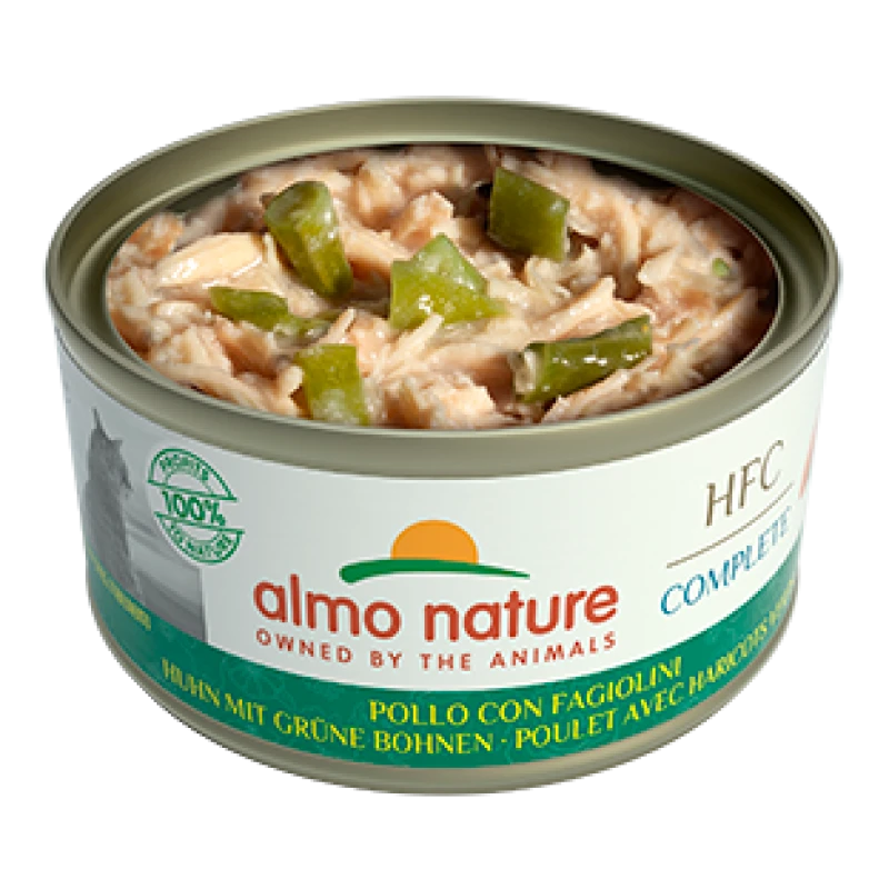 Almo Nature hfc Can complete κοτόπουλο με αρακά 70gr ΥΓΡΗ ΤΡΟΦΗ -  ΚΟΝΣΕΡΒΕΣ ΓΑΤΑΣ