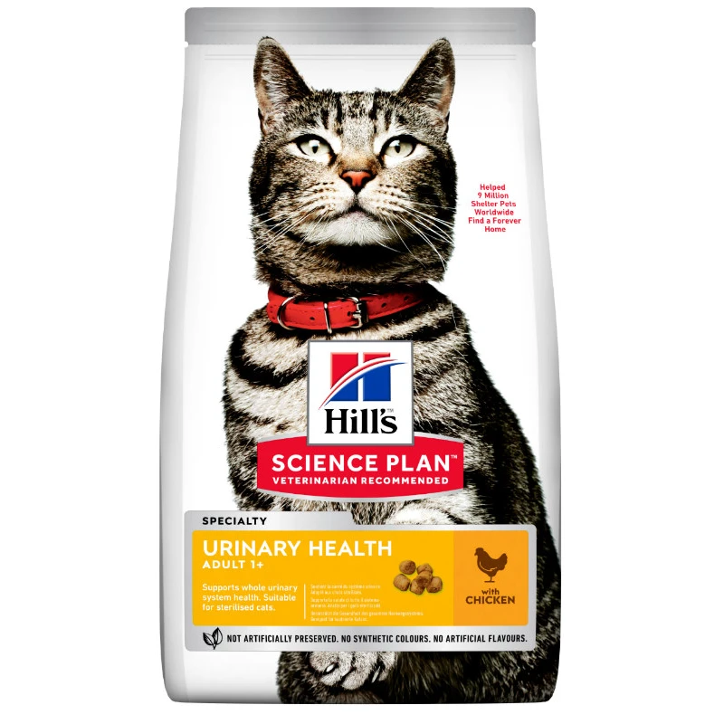 Hill's Science Plan  Adult Urinary Για Γάτες Με Κοτόπουλο 1,5kg ΓΑΤΕΣ