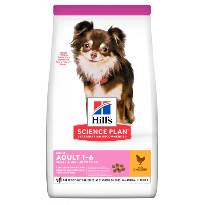 Hill's Science Plan Adult Small & Mini Light  Για Σκύλους Με Κοτόπουλο 1,5KG ΣΚΥΛΟΙ