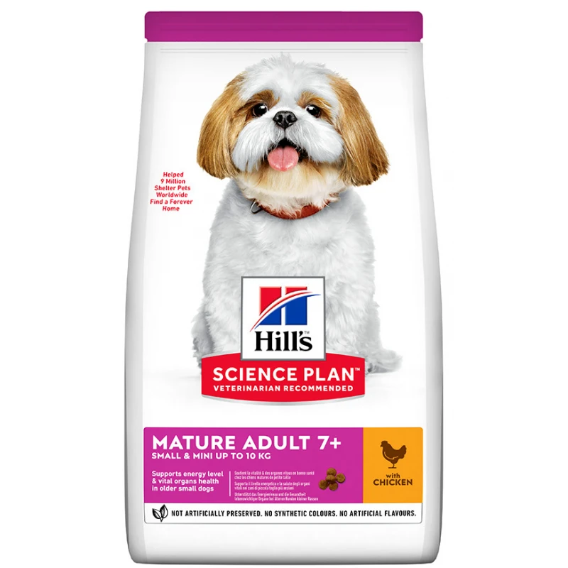 Hill's Science Plan Mature Adult Small & Miniature Για Σκύλους Με Κοτόπουλο 3kg ΞΗΡΑ ΤΡΟΦΗ ΣΚΥΛΟΥ
