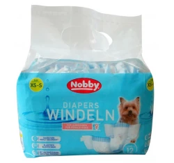 Πάνες-Βρακάκια Σκύλου της Nobby XSmall (20-28cm) 12 τεμάχια Πάνες-Βρακάκια Σκύλου της Nobby XSmall (20-28cm) 12 τεμάχια