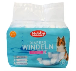 Πάνες-Βρακάκια Σκύλου της Nobby Small  (28-40cm) 12 τεμάχια Πάνες-Βρακάκια Σκύλου της Nobby Small  (28-40cm) 12 τεμάχια