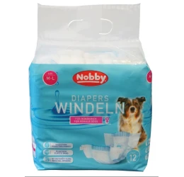 Πάνες-Βρακάκια Σκύλου της Nobby M-L (36-52cm) 12 τεμάχια Πάνες-Βρακάκια Σκύλου της Nobby M-L (36-52cm) 12 τεμάχια