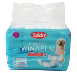 Πάνες-Βρακάκια Σκύλου της Nobby Large (38-56cm) 12 τεμάχια Πάνες-Βρακάκια Σκύλου της Nobby Large (38-56cm) 12 τεμάχια