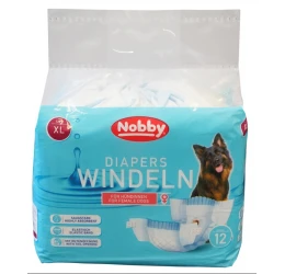 Πάνες-Βρακάκια Σκύλου της Nobby XLarge (40-58cm) 12 τεμάχια Πάνες-Βρακάκια Σκύλου της Nobby XLarge (40-58cm) 12 τεμάχια