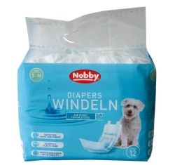 Πάνες-Βρακάκια για αρσενικά σκυλάκια  της Nobby S-M (30-46cm) 12 τεμάχια Πάνες-Βρακάκια για αρσενικά σκυλάκια  της Nobby S-M (30-46cm) 12 τεμάχια
