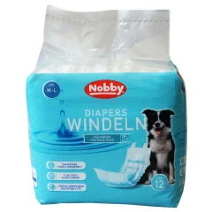 Πάνες-Βρακάκια για αρσενικά σκυλάκια της Nobby M-L (46-60cm) 12 τεμάχια Πάνες-Βρακάκια για αρσενικά σκυλάκια της Nobby M-L (46-60cm) 12 τεμάχια