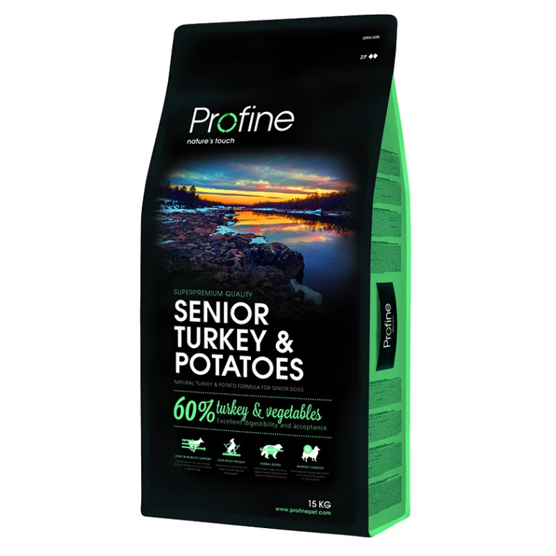 PROFINE SENIOR TURKEY & POTATOES 15Kg + ΔΩΡΟ ΛΙΧΟΥΔΙΑ  ΣΚΥΛΟΙ