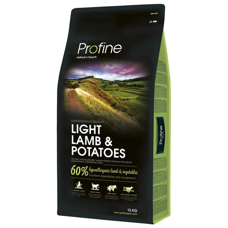 Profine Light Lamb & Potatoes 15kg (12kg + 3kg Δώρο) Σκύλοι