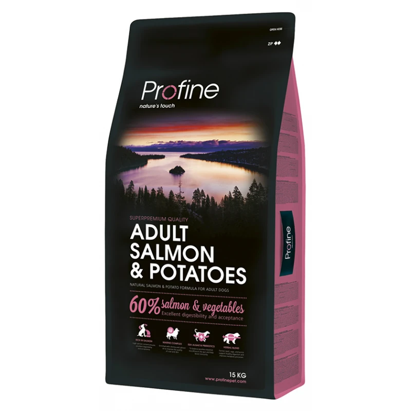 PROFINE ADULT SALMON & POTATOES 15Kg + ΔΩΡΟ ΛΙΧΟΥΔΙΑ ΞΗΡΑ ΤΡΟΦΗ ΣΚΥΛΟΥ PROFINE ADULT SALMON & POTATOES 15Kg + ΔΩΡΟ ΛΙΧΟΥΔΙΑ ΞΗΡΑ ΤΡΟΦΗ ΣΚΥΛΟΥ