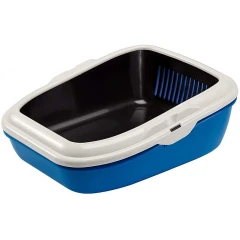 Τουαλέτα Γάτας Ferplast με Διπλό Σύστημα Καθαρισμού 55 x 45,5 x h 22 cm Τουαλέτα Γάτας Ferplast με Διπλό Σύστημα Καθαρισμού 55 x 45,5 x h 22 cm