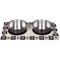 Σετ Μπολ 2x920ml με μαγνητική βάση Black