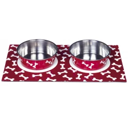 Σετ Μπολ 2x920ml με μαγνητική βάση Red Σετ Μπολ 2x920ml με μαγνητική βάση Red