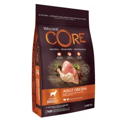Wellness Core Adult Original Turkey & Chicken 10kg + 2kg Δώρο Wellness Core Adult Original Turkey & Chicken 10kg + 2kg Δώρο