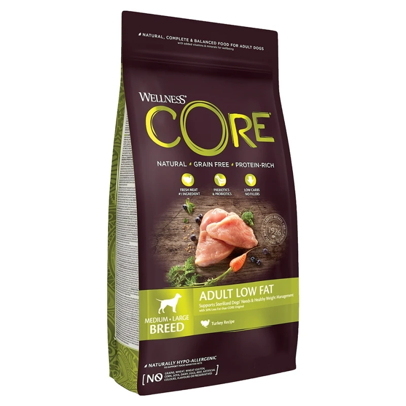 Wellness Core Low Fat - Healthy Weight Γαλοπούλα 1,8kg ΞΗΡΑ ΤΡΟΦΗ ΣΚΥΛΟΥ