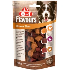 Λιχουδιές Σκύλου 8in1 Flavours Skewer Bites 100gr