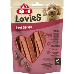 Λιχουδιές Σκύλου 8 in 1 Lovies Beef Strips 80gr Λιχουδιές Σκύλου 8 in 1 Lovies Beef Strips 80gr