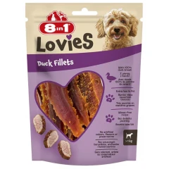 Λιχουδιές Σκύλου 8 In 1 Lovies Duck Fillets 80gr