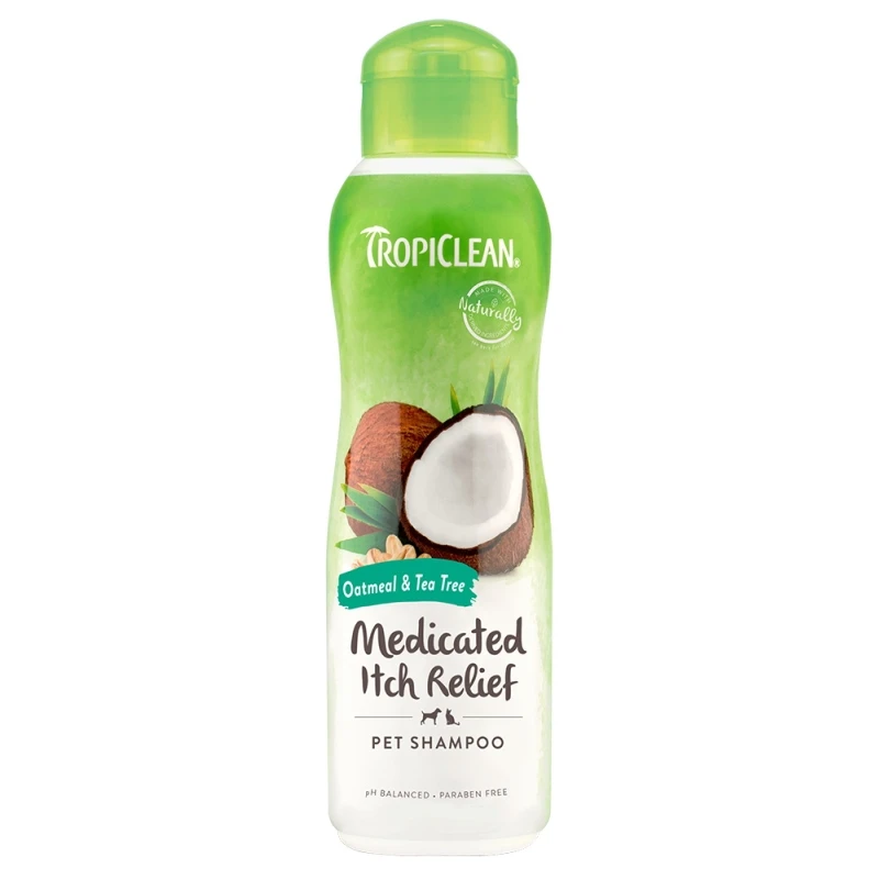 TROPICLEAN OATMEAL & TEA TREE ITCH-RELIEF SHAMPOO 355ML ΒΟΥΡΤΣΕΣ- ΠΕΡΙΠΟΙΗΣΗ - ΣΑΜΠΟΥΑΝ