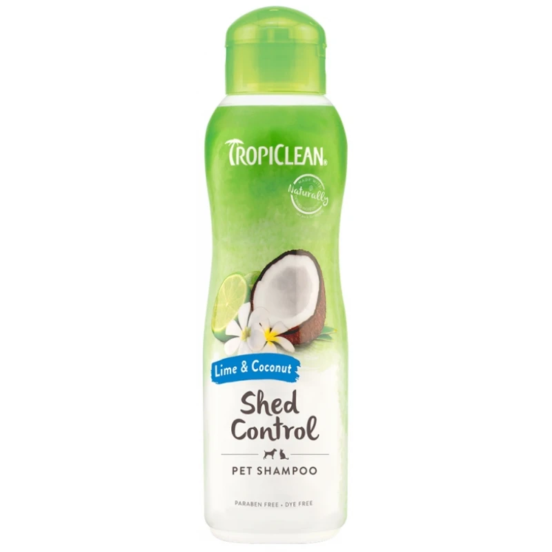 TROPICLEAN SHED CONTROL LIME & COCONUT SHAMPOO 592ML ΒΟΥΡΤΣΕΣ- ΠΕΡΙΠΟΙΗΣΗ - ΣΑΜΠΟΥΑΝ