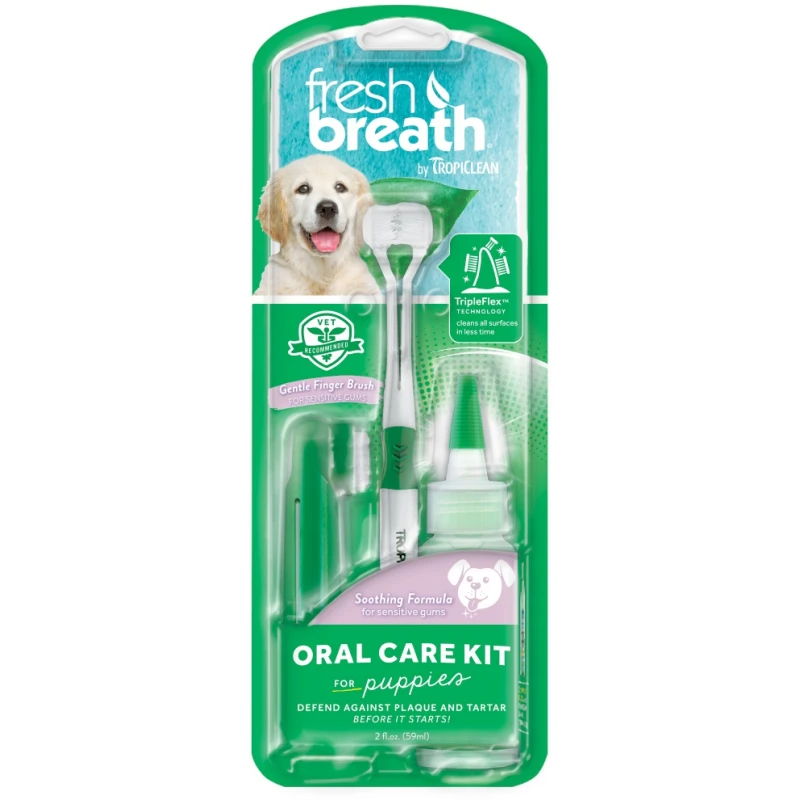 Σετ Fresh Breath Puppy Oral Care kit ΒΟΥΡΤΣΕΣ- ΠΕΡΙΠΟΙΗΣΗ - ΣΑΜΠΟΥΑΝ