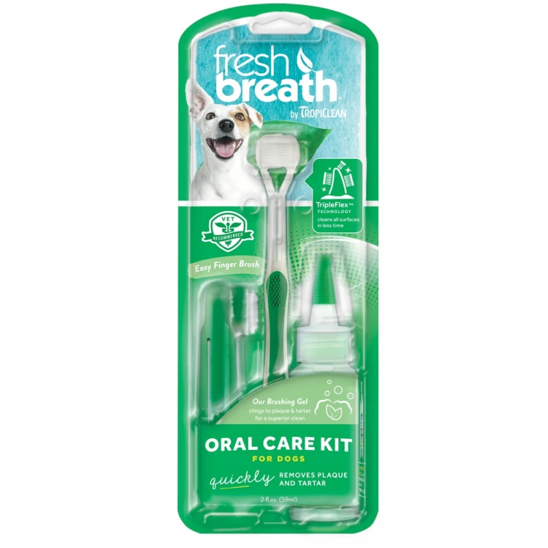 ΣΕΤ TROPICLEAN ORAL CARE KIT LARGE ΣΥΜΠΛΗΡΩΜΑΤΑ ΔΙΑΤΡΟΦΗΣ & ΒΙΤΑΜΙΝΕΣ ΣΚΥΛΟΥ