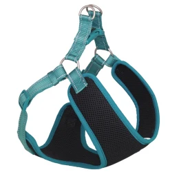 Σαμαράκι Γιλέκο Σκύλου Nobby Black Mesh Reflect Neon Light Blue (Πλάτος 1cm X Περιφ 28-33cm) Σαμαράκι Γιλέκο Σκύλου Nobby Black Mesh Reflect Neon Light Blue (Πλάτος 1cm X Περιφ 28-33cm)