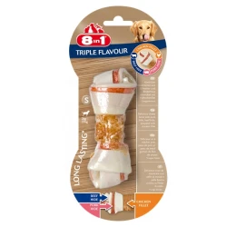 Κόκκαλο 8 In 1 Delights Bone Triple Flavour Small 1pcs Κόκκαλο 8 In 1 Delights Bone Triple Flavour Small 1pcs