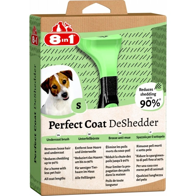 Βούρτσα 8 in 1 Perfect Coat Deshedder Small ΒΟΥΡΤΣΕΣ- ΠΕΡΙΠΟΙΗΣΗ - ΣΑΜΠΟΥΑΝ