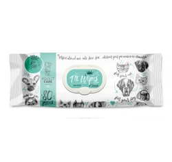 Μαντηλάκια Καθαρισμού Σκύλου και Γάτας Perfect Care Aloe Forte 80 τεμάχια Μαντηλάκια Καθαρισμού Σκύλου και Γάτας Perfect Care Aloe Forte 80 τεμάχια