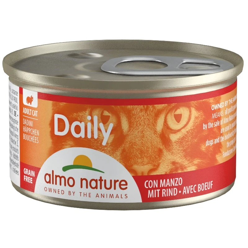 ALMO NATURE PFC Can κομματάκια μοσχάρι 85g ΓΑΤΕΣ