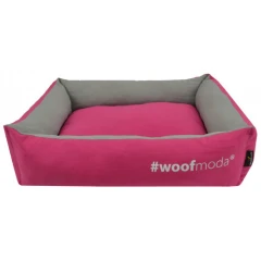 Κρεβατάκι Σκύλου και Γάτας Woofmoda Πουφ Φούξια No2 53x46x16cm