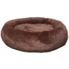 Κρεβατάκι Σκύλου και Γάτας Woofmoda Πουφ Στρογγυλό Καφέ No1 80cm