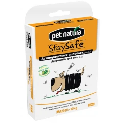 Pet Natura Φυτικές Αντιπαρασιτικές Αμπούλες Σκύλου Large 3τμχ Pet Natura Φυτικές Αντιπαρασιτικές Αμπούλες Σκύλου Large 3τμχ