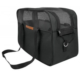 Τσάντα Μεταφοράς Σκύλου ή Γάτας  Woofmoda Sac Voyage αδιάβροχη No1 18x43x30cm Μαύρη