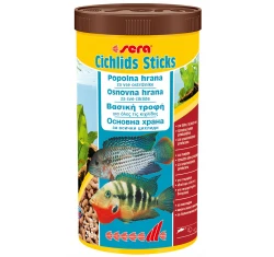 Sera Cichlids Sticks Βασική Τροφή σε Στικς για Κιχλίδες 1000ml Sera Cichlids Sticks Βασική Τροφή σε Στικς για Κιχλίδες 1000ml