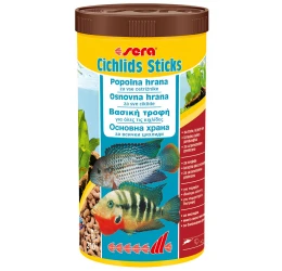 Sera Cichlids Sticks Βασική Τροφή σε Στικς για Κιχλίδες 1000ml Sera Cichlids Sticks Βασική Τροφή σε Στικς για Κιχλίδες 1000ml