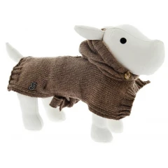Ρουχαλάκι Σκύλου Πλεχτό Ferribiella Poncho Sweater Mocha L 60cm Ρουχαλάκι Σκύλου Πλεχτό Ferribiella Poncho Sweater Mocha L 60cm