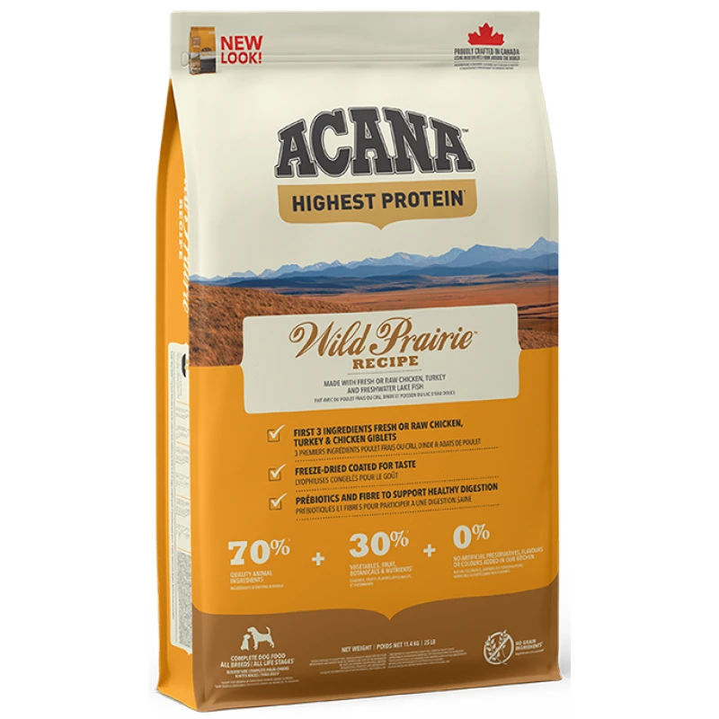 ACANA WILD PRAIRIE 2kg ΞΗΡΑ ΤΡΟΦΗ ΣΚΥΛΟΥ