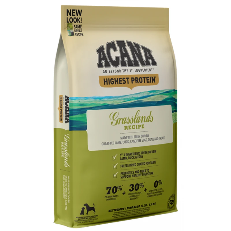 ACANA GRASSLANDS 2kg ΞΗΡΑ ΤΡΟΦΗ ΣΚΥΛΟΥ