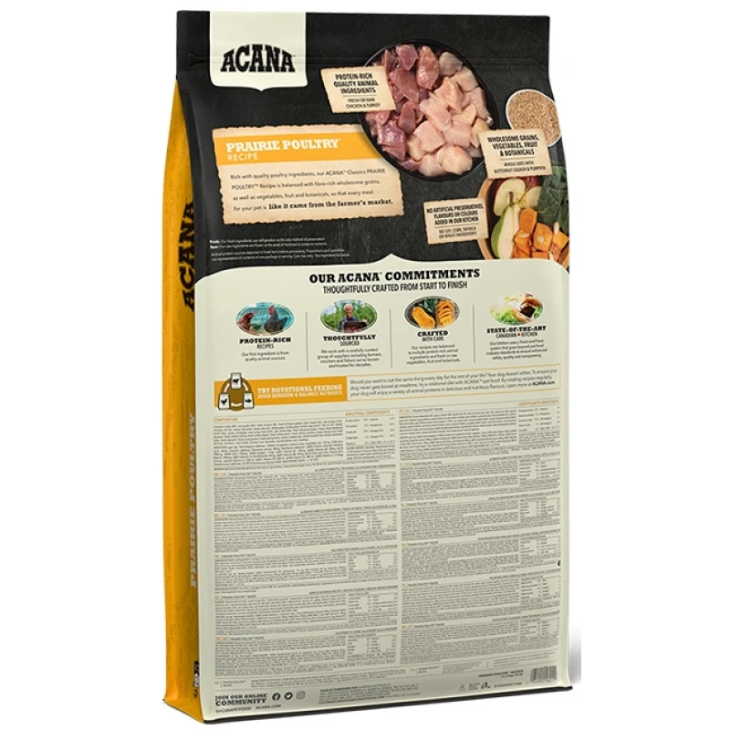 ACANA PRAIRIE POULTRY 2KG ΞΗΡΑ ΤΡΟΦΗ ΣΚΥΛΟΥ