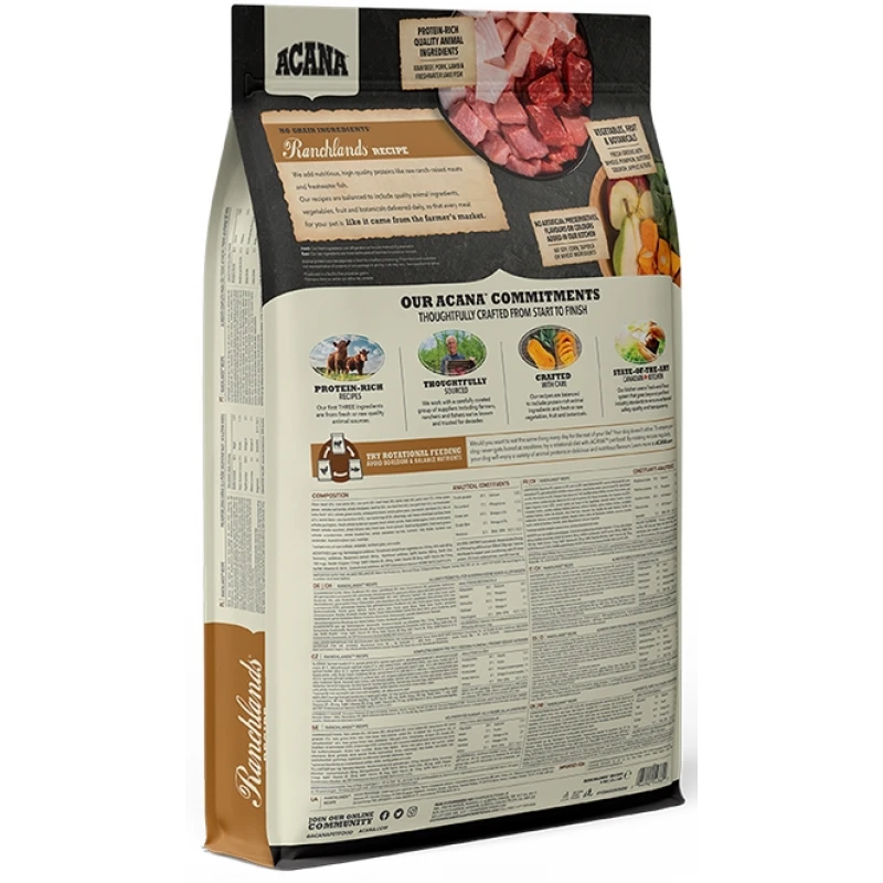 Acana Ranchlands 11,4kg (-10€) Σκύλοι