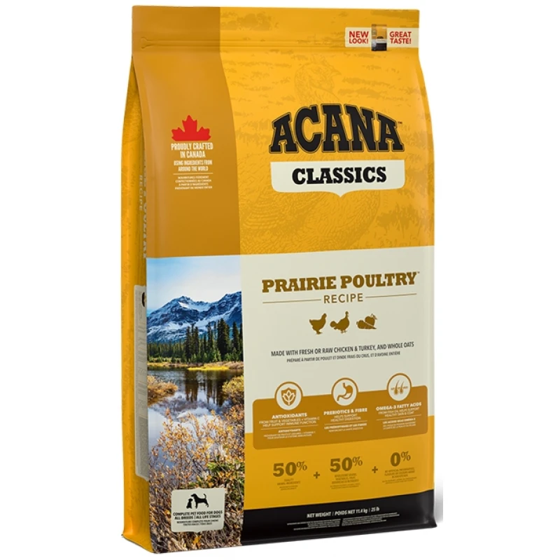 ACANA PRAIRIE POULTRY 2KG ΞΗΡΑ ΤΡΟΦΗ ΣΚΥΛΟΥ