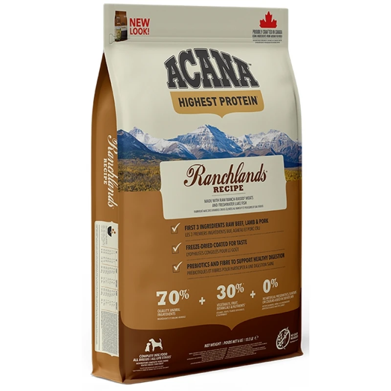 ACANA RANCHLANDS 2KG ΞΗΡΑ ΤΡΟΦΗ ΣΚΥΛΟΥ