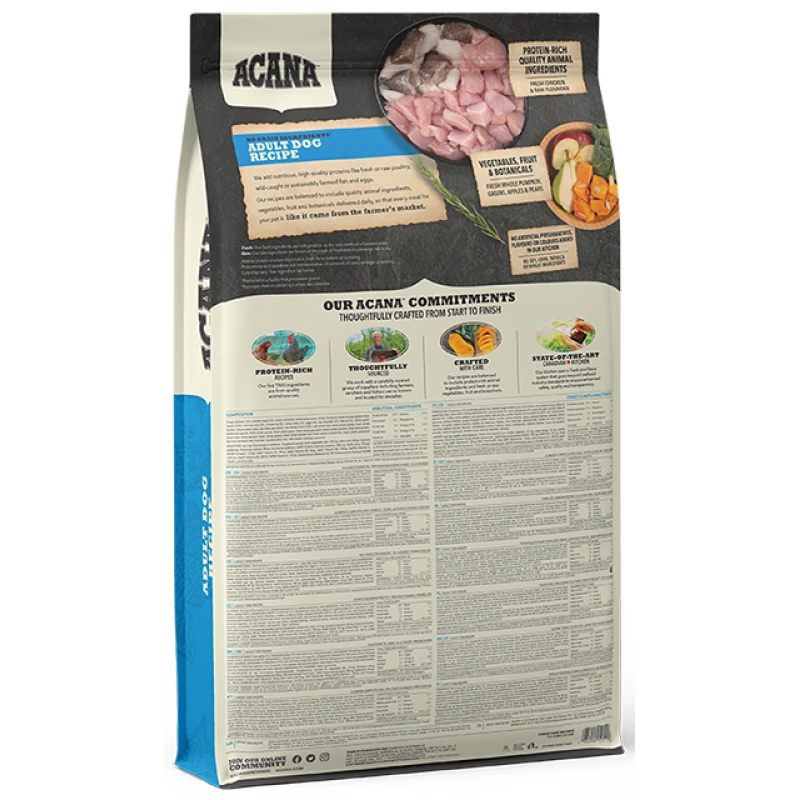 ACANA ADULT DOG (grain free) 2 KG ΞΗΡΑ ΤΡΟΦΗ ΣΚΥΛΟΥ