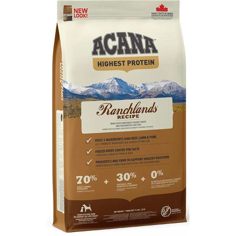 Acana Ranchlands 11,4kg (-10€) Σκύλοι