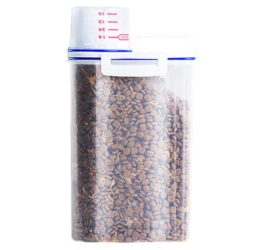 Δοχείο αποθήκευσης τροφής 1,5kg με δοσομετρητή Δοχείο αποθήκευσης τροφής 1,5kg με δοσομετρητή