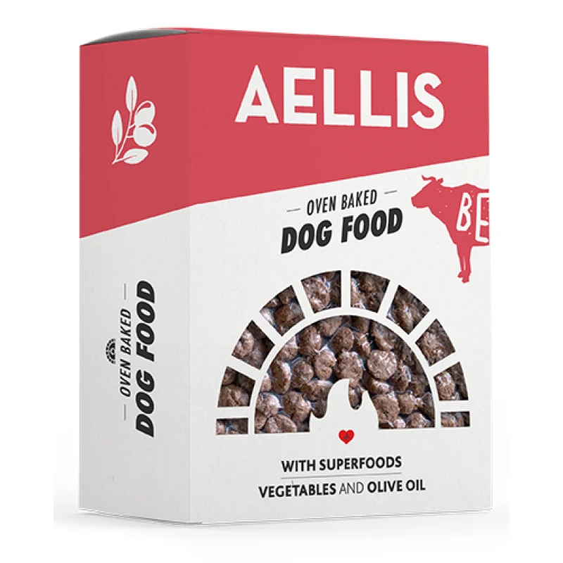 Φουρνισμένη Ξηρά τροφή Σκύλου Aellis Oven Baked Beef 250gr ΣΚΥΛΟΙ