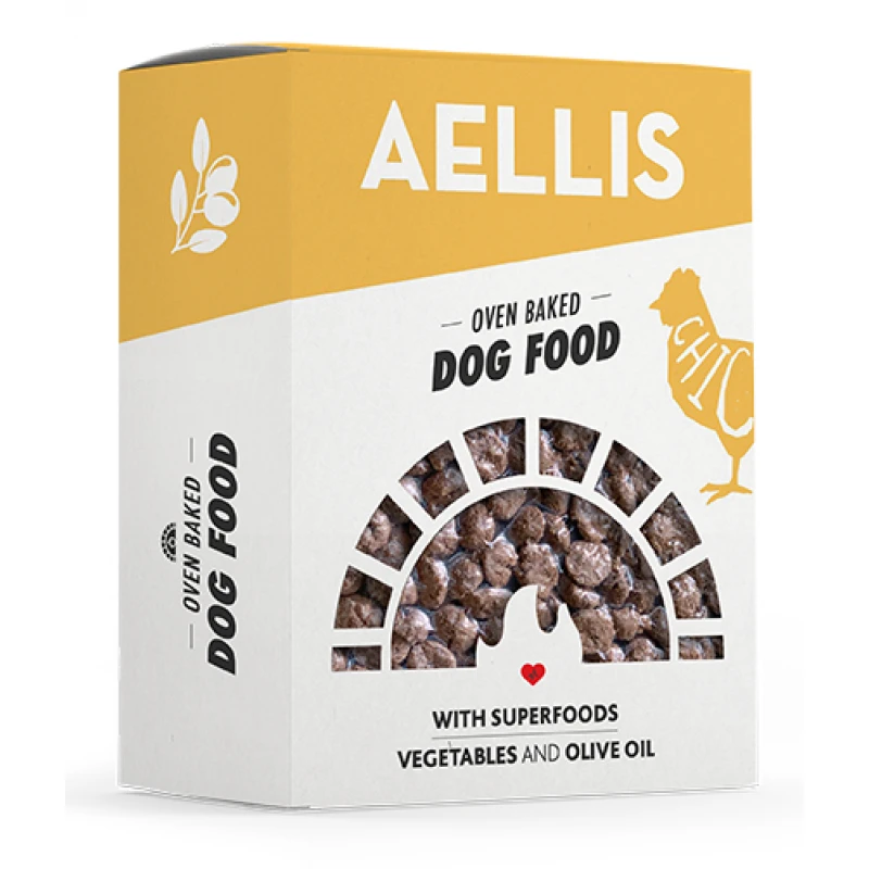 Φουρνισμένη Ξηρά τροφή Σκύλου Aellis Oven Baked Chicken 250gr ΣΚΥΛΟΙ