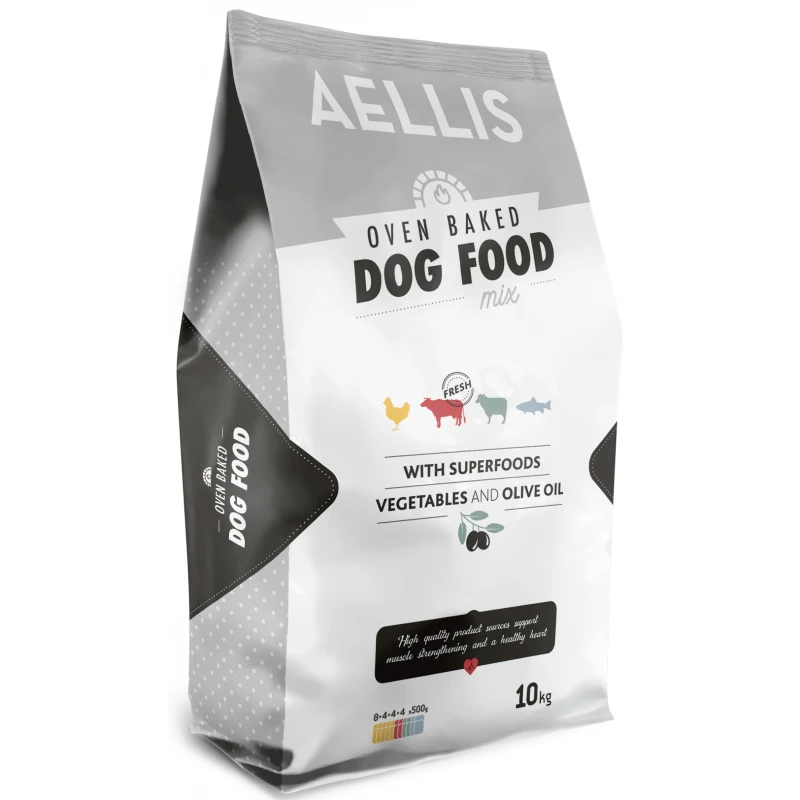 Φουρνισμένη Ξηρά τροφή Σκύλου Aellis Oven Baked Mix 10kg ΣΚΥΛΟΙ